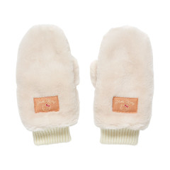 Japan Sanrio Original Fake Fur Mittens - Hello Kitty