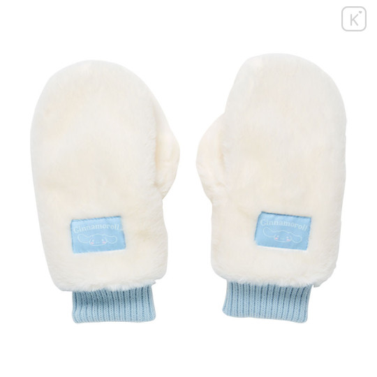 Japan Sanrio Original Fake Fur Mittens - Cinnamoroll - 1