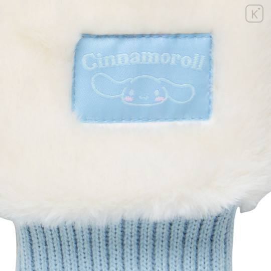 Japan Sanrio Original Fake Fur Mittens - Cinnamoroll - 3