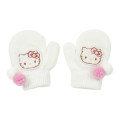 Japan Sanrio Original Kids Nobinobi Mittens - Hello Kitty - 1