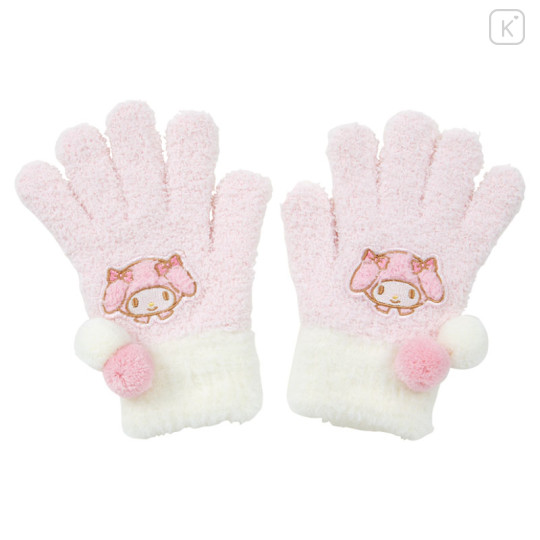 Japan Sanrio Original Kids Nobinobi Gloves - My Melody - 1