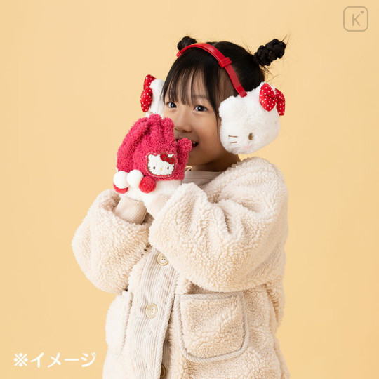 Japan Sanrio Original Kids Nobinobi Gloves - My Melody - 3