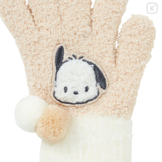 Japan Sanrio Original Kids Nobinobi Gloves - Pochacco - 2