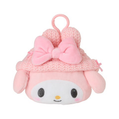 Japan Sanrio Original Face Shaped Mini Pouch - My Melody