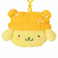 Japan Sanrio Original Face Shaped Mini Pouch - Pompompurin - 2