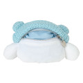 Japan Sanrio Original Face Shaped Mini Pouch - Cinnamoroll - 3