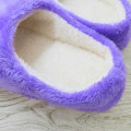 Japan Sanrio Boa Room Slippers - Kuromi - 3