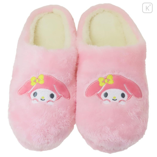 Japan Sanrio Boa Room Slippers - My Melody - 1