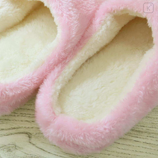 Japan Sanrio Boa Room Slippers - My Melody - 3