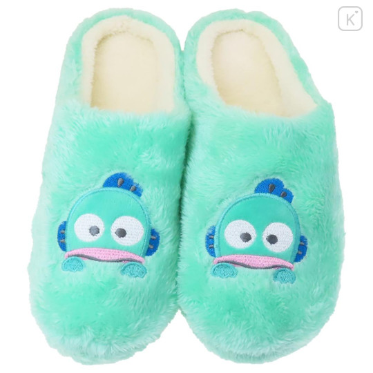 Japan Sanrio Boa Room Slippers - Hangyodon - 1