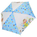 Japan Crayon Shin-chan Folding Umbrella - Shinnosuke Nohara & Shiro / Blue - 2