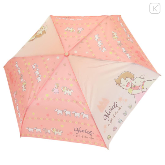 Japan Heidi, Girl of the Alps Folding Umbrella - Pink - 2