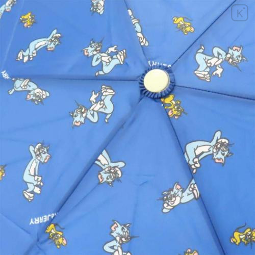 Japan Tom and Jerry Folding Umbrella - Blue - 4