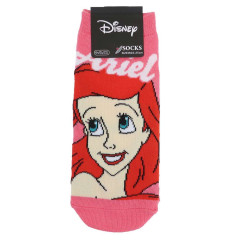 Japan Disney Socks - The Little Mermaid Ariel / Pink