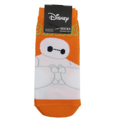 Japan Disney Socks - Baymax / Orange