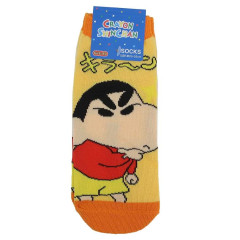 Japan Crayon Shin-chan Socks - Shinnosuke Nohara / Orange Thinking