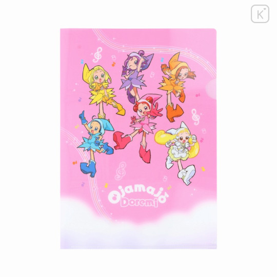 Japan Ojamajo Doremi A4 Clear Holder - Pink Sky - 1