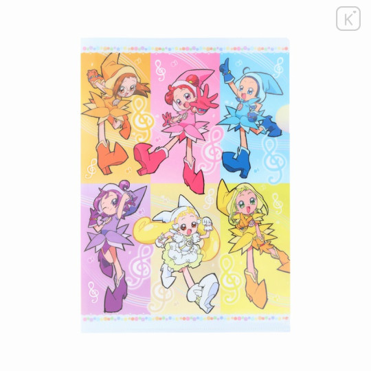 Japan Ojamajo Doremi A4 Clear Holder - Colorful - 1