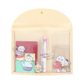 Japan Chiikawa A5 Flat Case File Folder - Chiikawa & Hachiware & Usagi / Wonder Tea Time Orange - 3