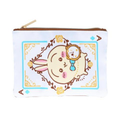 Japan Chiikawa Woven Flat Pouch - Usagi / Wonder Tea Time