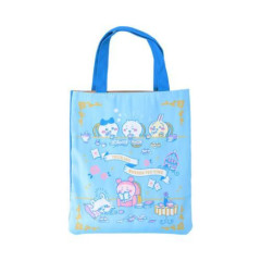 Japan Chiikawa Mini Tote Bag - Chiikawa & Hachiware & Usagi / Wonder Tea Time