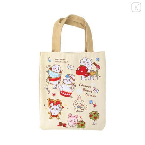 Japan Chiikawa Mini Tote Bag - Chiikawa / Wonder Tea Time Yellow - 1