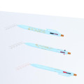 Japan Chiikawa 2 Color Ballpoint Pen & Mechanical Pencil - Chiikawa & Hachiware & Usagi : Wonder Tea Time Blue - 3