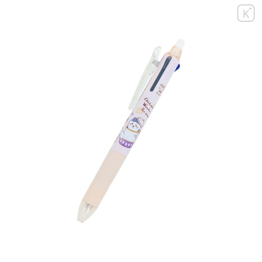 Japan Chiikawa FriXion Ball 3 Slim Color Multi Erasable Gel Pen - Chiikawa & Hachiware & Usagi : Wonder Tea Time - 1