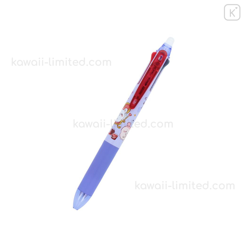 海外最新 Ball FriXion Chiikawa Japan 3 Gel Erasable Multi Color Slim 筆記具