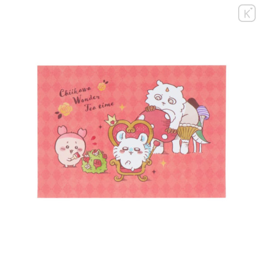 Japan Chiikawa Mini Letter Set - Furuhonya Kani-chan & Momonga / Wonder Tea Time - 2