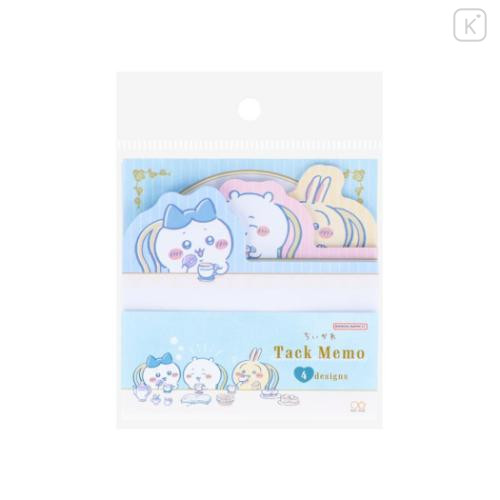 Japan Chiikawa Tack Memo Pad Sticky Notes - Chiikawa & Hachiware & Usagi / Wonder Tea Time - 4