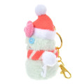 Japan Disney Store Plush Mascot Keychain - Scrump / Snowmen Christmas 2024 - 2