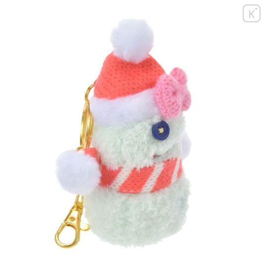 Japan Disney Store Plush Mascot Keychain - Scrump / Snowmen Christmas 2024 - 3