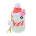 Japan Disney Store Plush Mascot Keychain - Scrump / Snowmen Christmas 2024 - 3