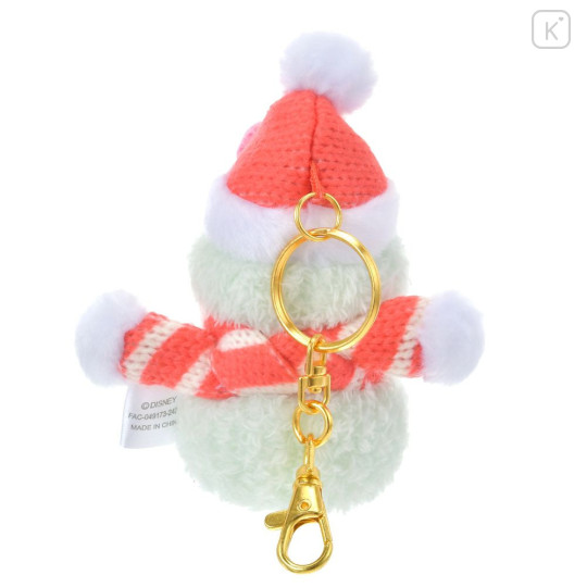 Japan Disney Store Plush Mascot Keychain - Scrump / Snowmen Christmas 2024 - 4