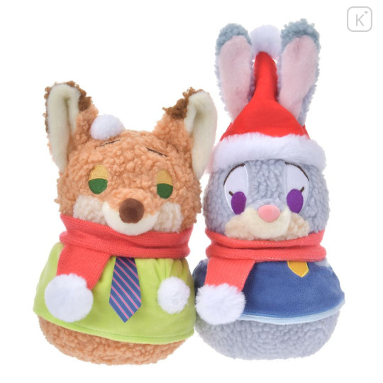 Japan Disney Store Plush Toy - Zootopia / Nick Wilde Snowmen Christmas 2024 - 5