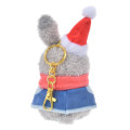 Japan Disney Store Plush Mascot Keychain - Zootopia / Judy Hopps Snowmen Christmas 2024 - 4