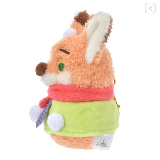 Japan Disney Store Plush Mascot Keychain - Zootopia / Nick Wilde Snowmen Christmas 2024 - 2