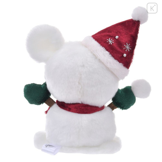 Japan Disney Store Urupocha-chan Plush - Mickey Mouse / Snowman Christmas 2024 - 3