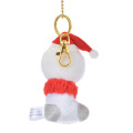 Japan Disney Store Plush Mascot Keychain - Baymax / Socks Christmas 2024 - 3