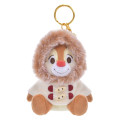 Japan Disney Store Plush Mascot Keychain - Dale / Duffel Collection Christmas 2024 - 1