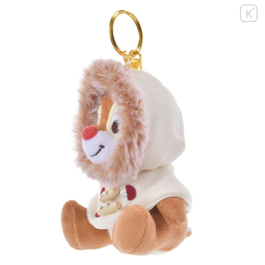 Japan Disney Store Plush Mascot Keychain - Dale / Duffel Collection Christmas 2024 - 2