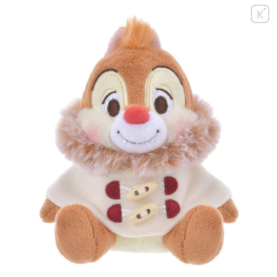 Japan Disney Store Plush Mascot Keychain - Dale / Duffel Collection Christmas 2024 - 4