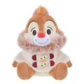 Japan Disney Store Plush Mascot Keychain - Dale / Duffel Collection Christmas 2024 - 4