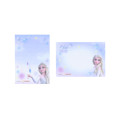 Japan Disney Mini Notepad - Elsa : Watercolor - 3