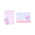 Japan Disney Mini Notepad - Minnie Mouse : Watercolor - 3