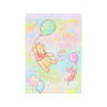 Japan Disney Mini Notepad - Piglet & Pooh : Watercolor - 1