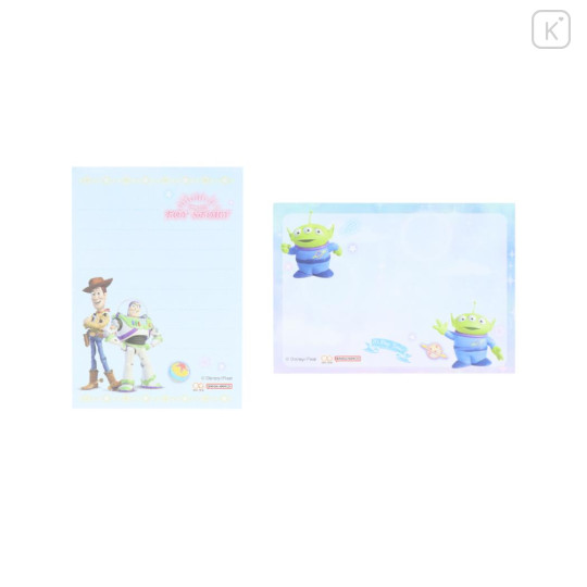 Japan Disney Mini Notepad - Toy Story : Watercolor - 3