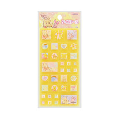 Japan Disney Tile Sticker - Piglet & Pooh / Yellow