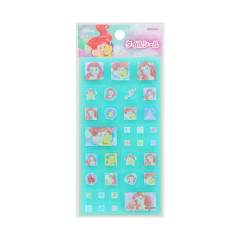 Japan Disney Tile Sticker - The Little Mermaid Ariel / Green